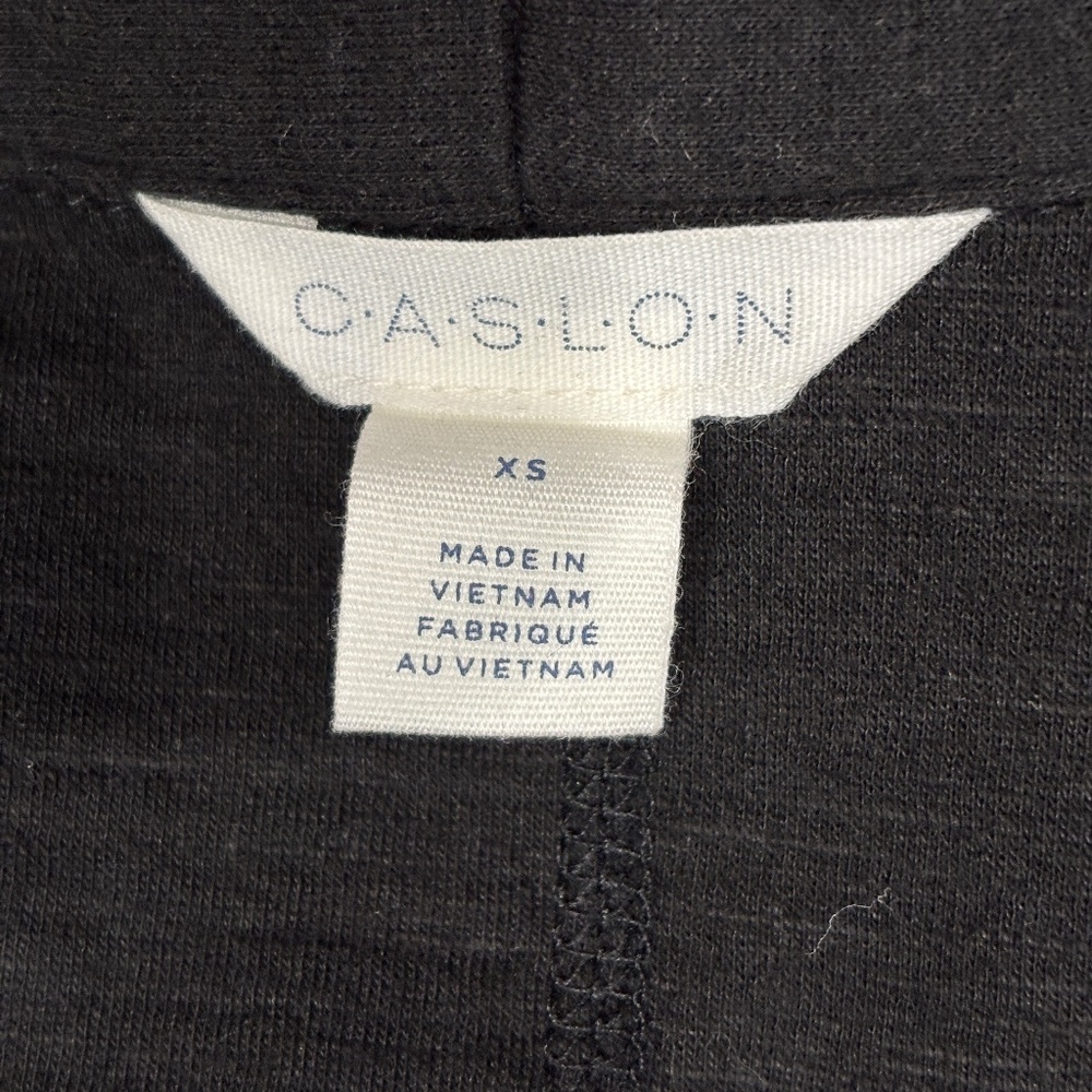 Caslon Single-button Knit Blazer - Black XS - Picture 9 of 10